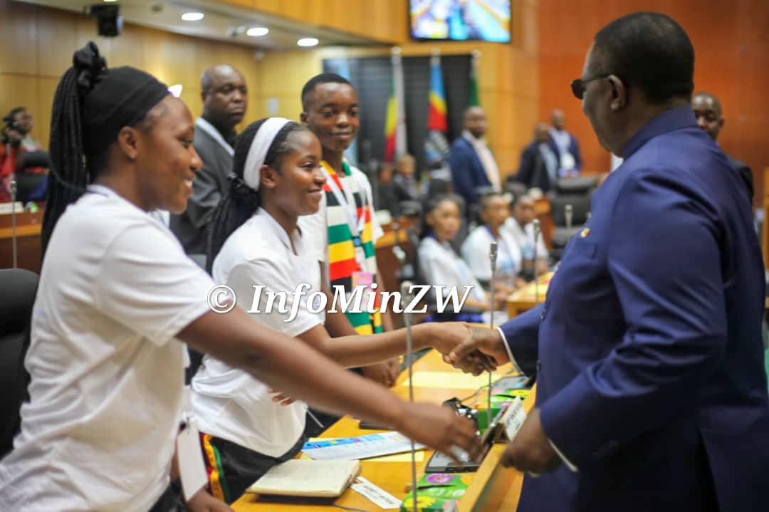 Vice President General (Rtd) Dr C.G.D.N. Chiwenga leads Zimbabwe's delegation to Botswana for the World Children�s Day commemorations.